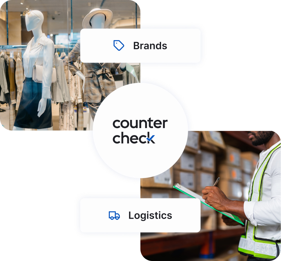 Countercheck is the bridge between brands and logistics firms to intercept counterfeits
